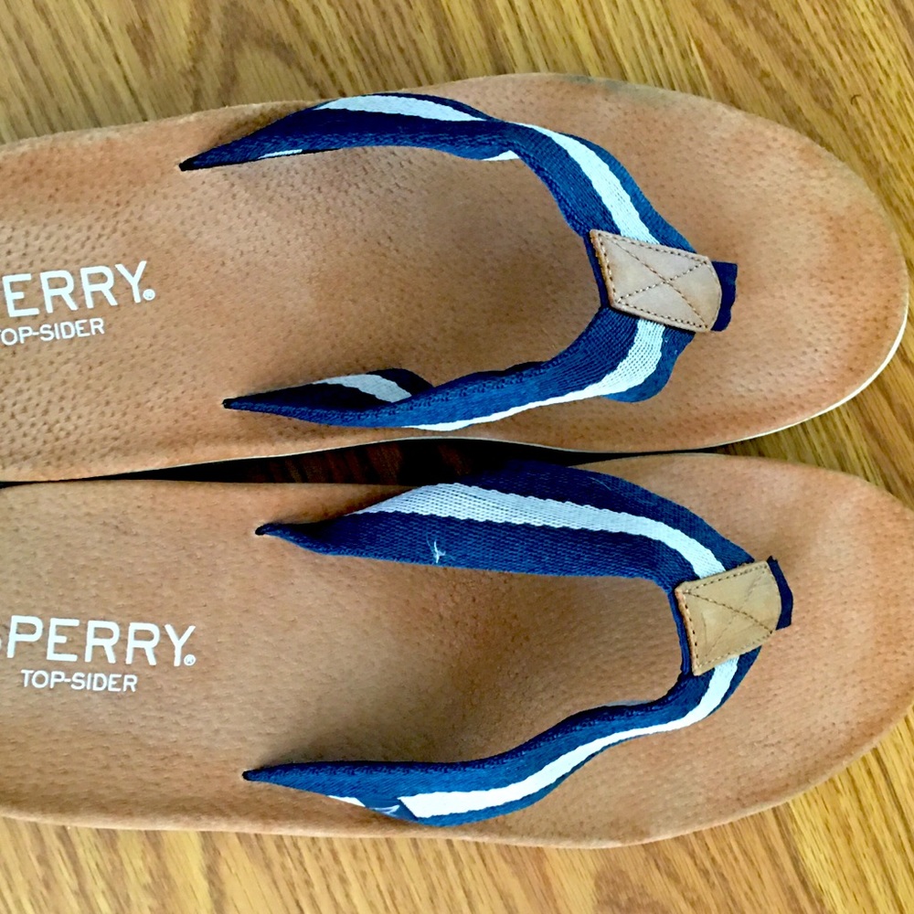 Sperry Top Sider flip flops.  NWOT.  Size 13m.